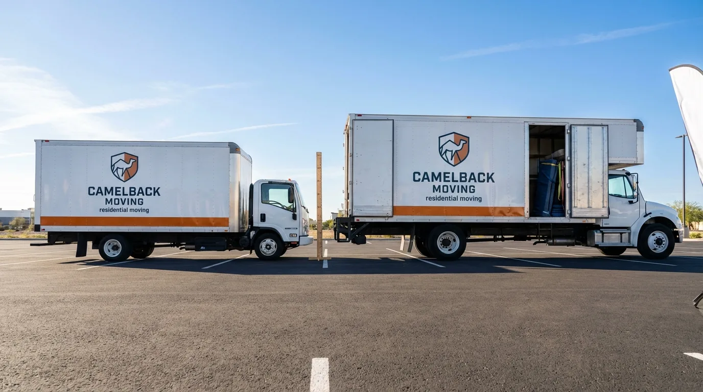 Moving truck size capacity guide in Landisville